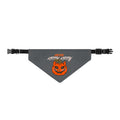 Halloween Cat Jack-O'-Lantern Clip-On Pet Bandana