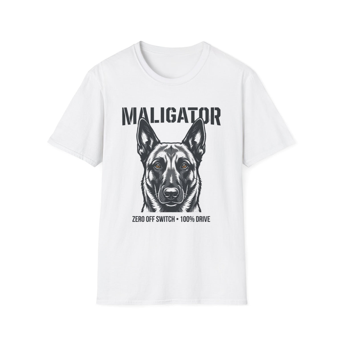 Maligator Belgian Malinois T-Shirt — Funny Guard Dog Design