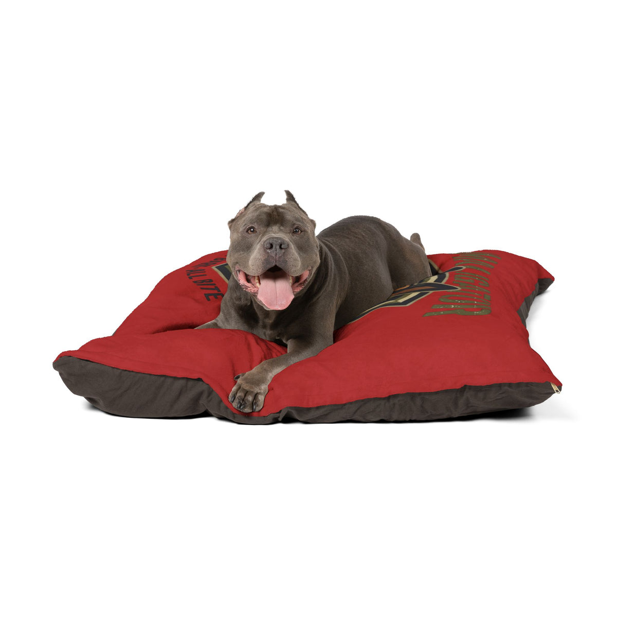 Maligator Dog Bed — ‘All Bark All Bite’ Belgian Malinois Pet Bed