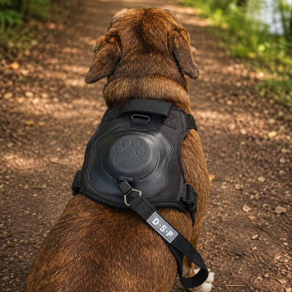 Slip-n-Clip® Professional Tactical Dog Harness with Integrated Retractable Leash