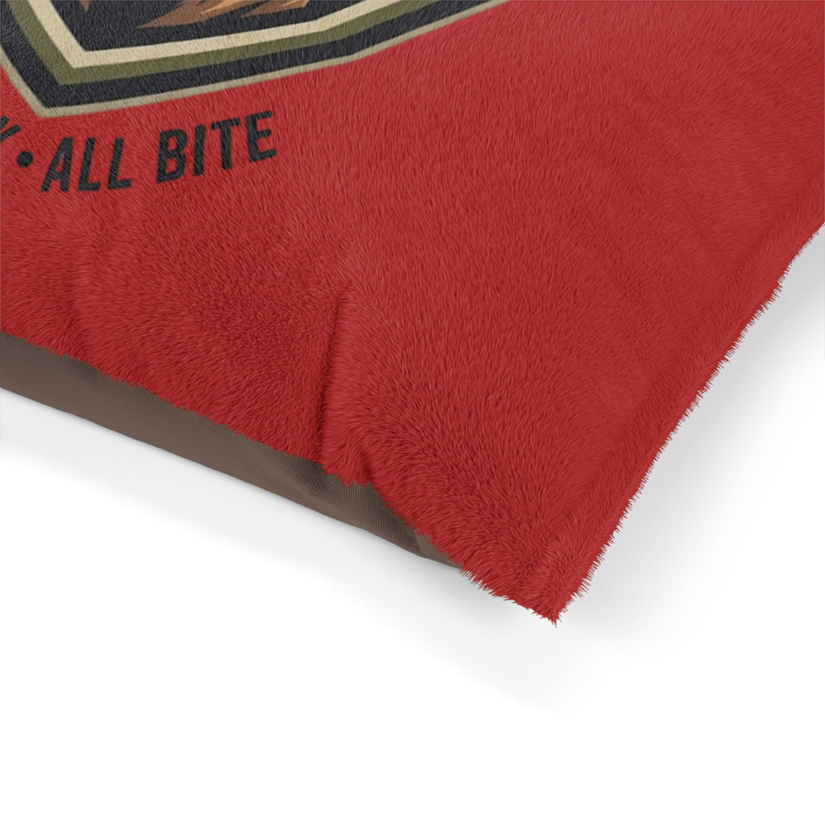 Maligator Dog Bed — ‘All Bark All Bite’ Belgian Malinois Pet Bed