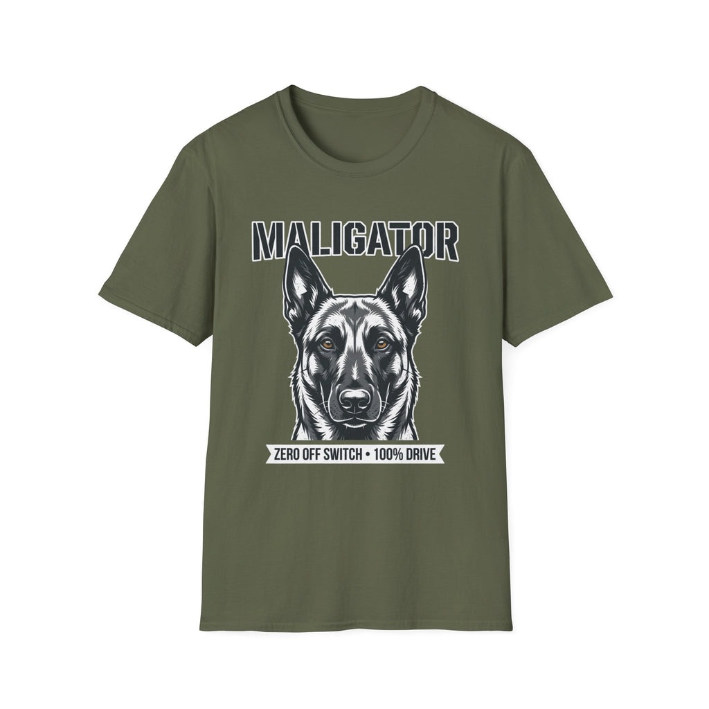 Maligator Belgian Malinois T-Shirt — Funny Guard Dog Design
