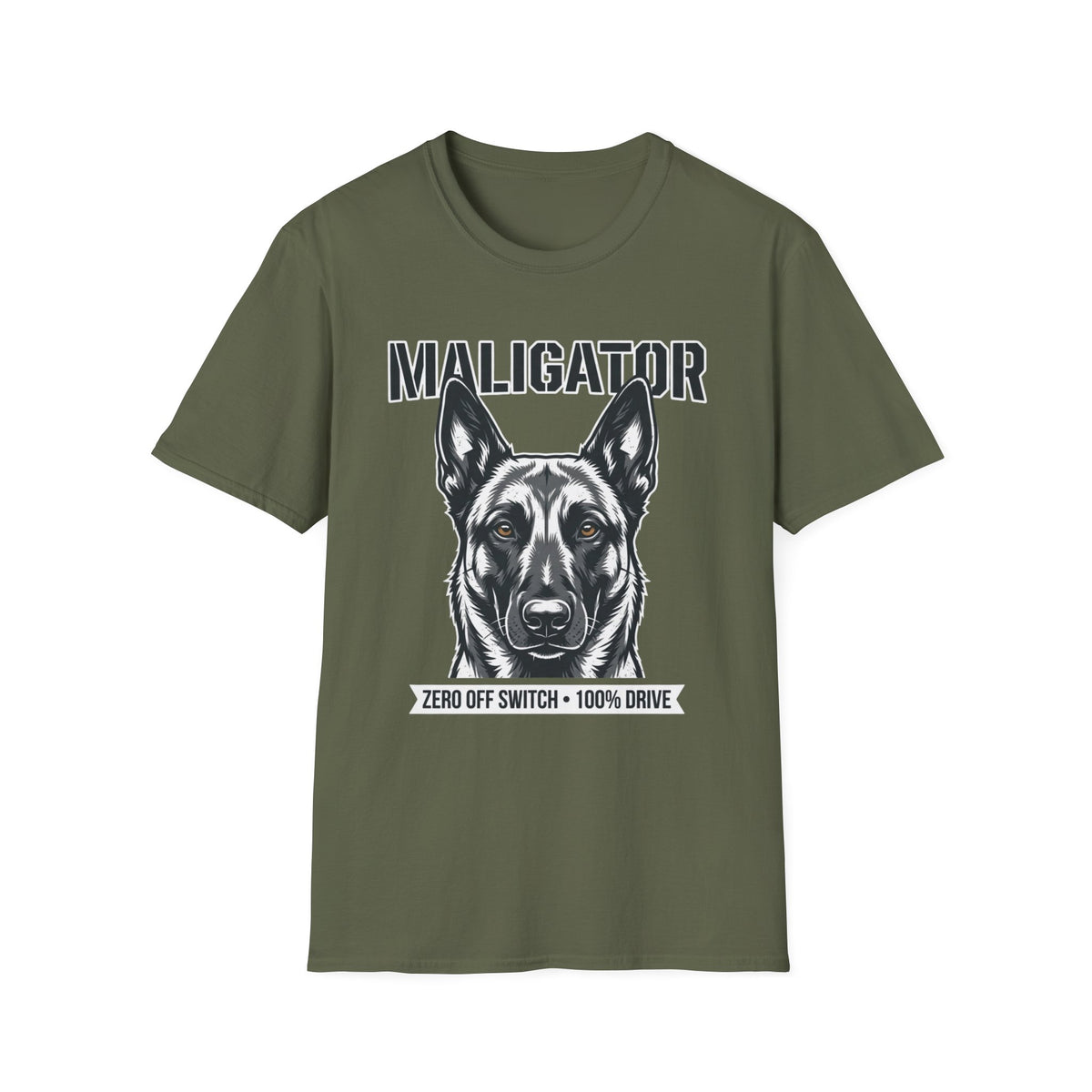 Maligator Belgian Malinois T-Shirt — Funny Guard Dog Design