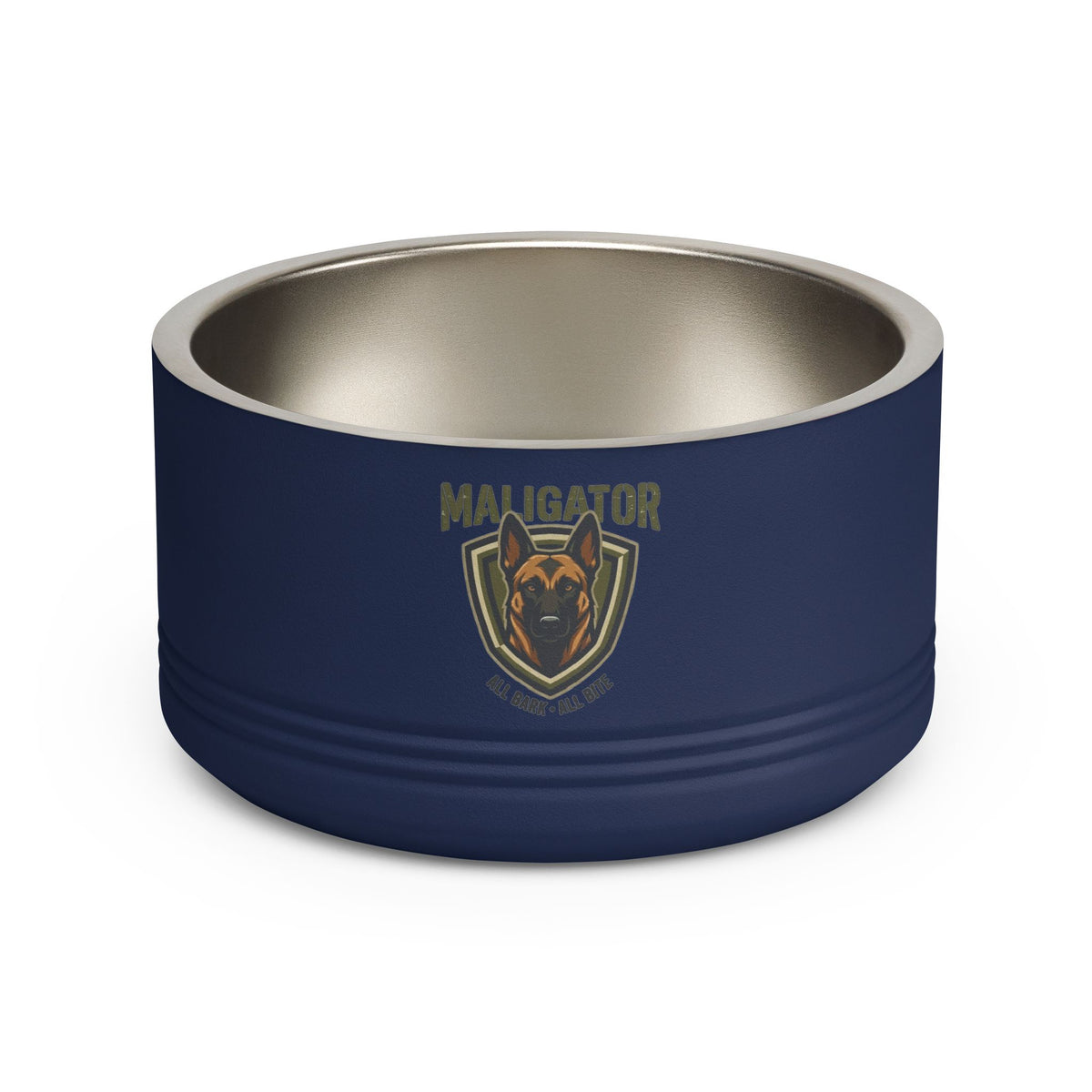 Maligator Pet Bowl — 18oz Stainless Steel Dog Bowl with Tactical Logo