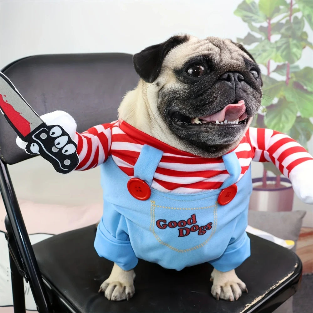 Bloody Doll Dog Costume