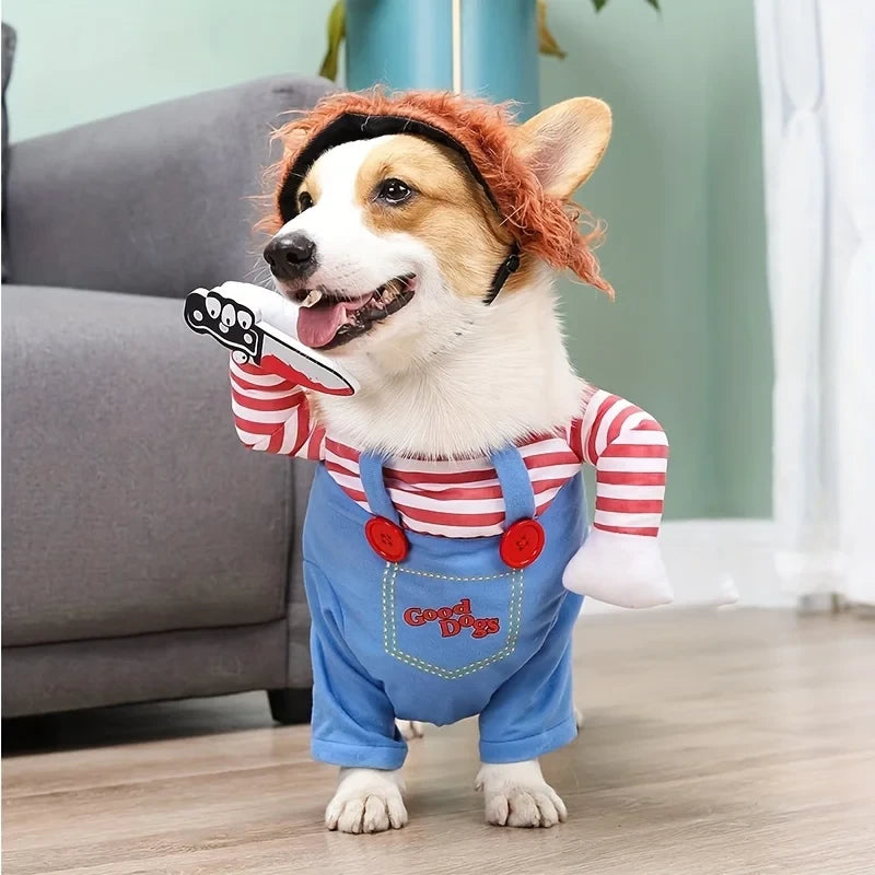 Bloody Doll Dog Costume