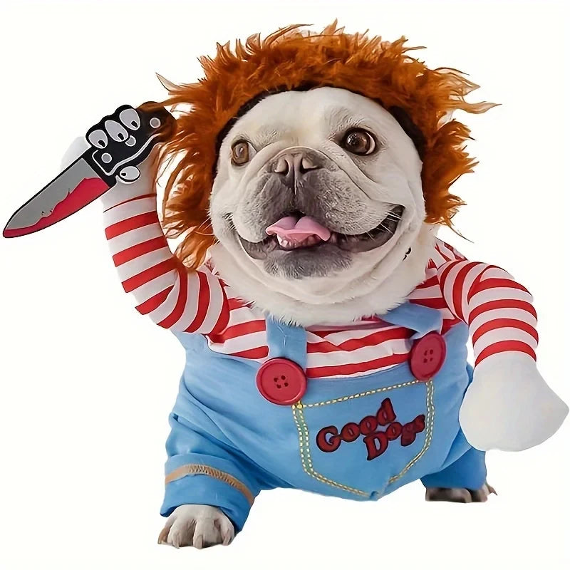 Bloody Doll Dog Costume