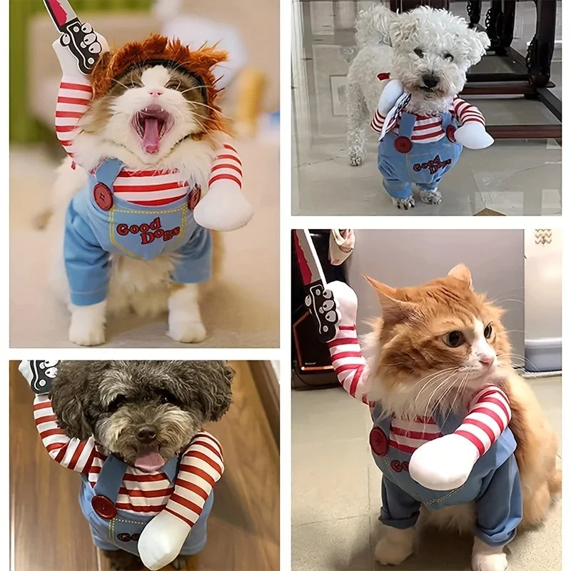 Bloody Doll Dog Costume