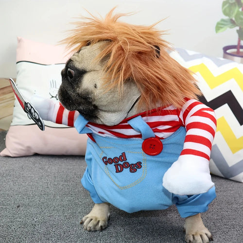 Bloody Doll Dog Costume