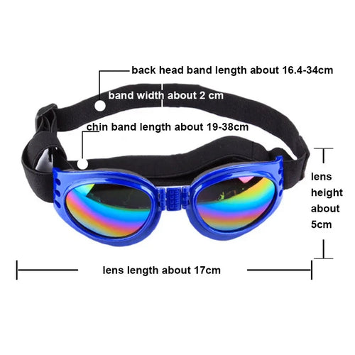 Foldable UV Protection Dog Sunglasses