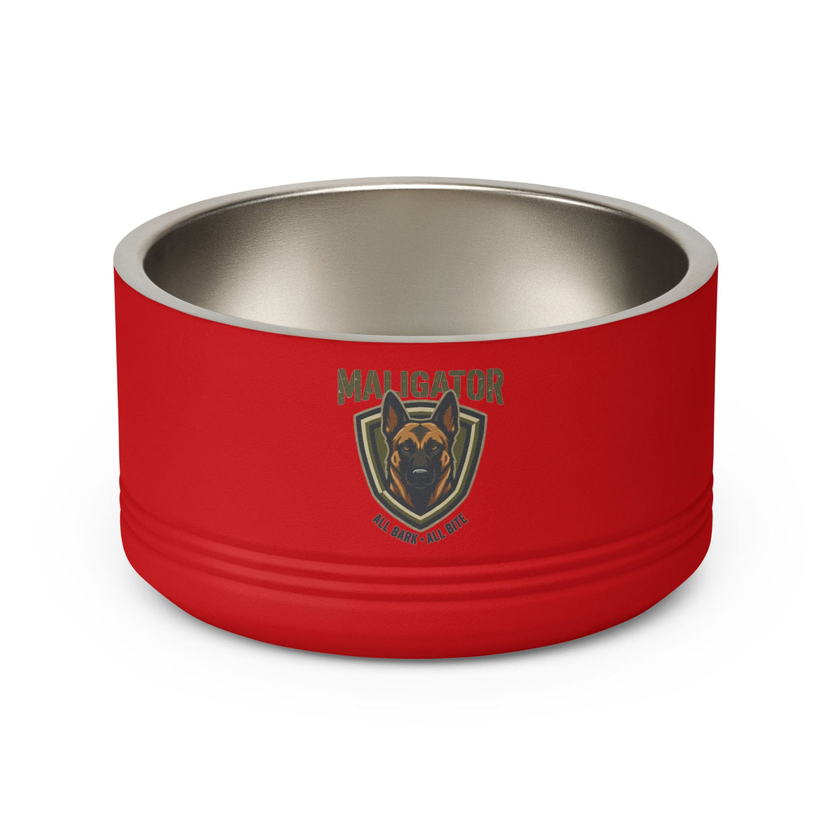 Maligator Pet Bowl — 18oz Stainless Steel Dog Bowl with Tactical Logo
