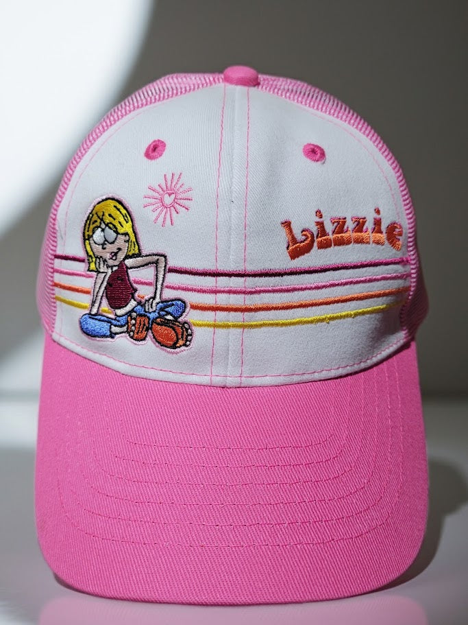 Vintage Disney Store Y2K Lizzie McGuire Pink Mesh Trucker Hat – NWT Toddler/Girls Size XS-S