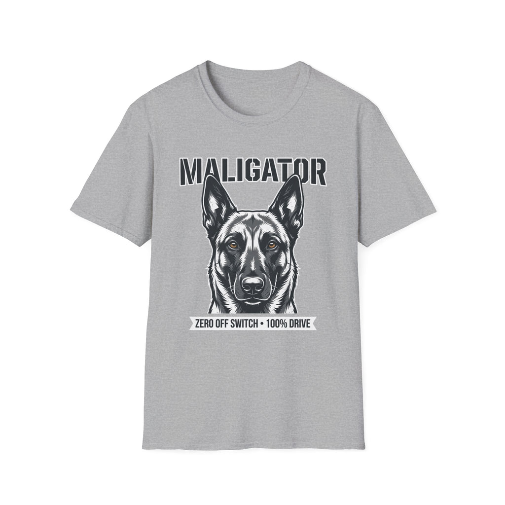 Maligator Belgian Malinois T-Shirt — Funny Guard Dog Design