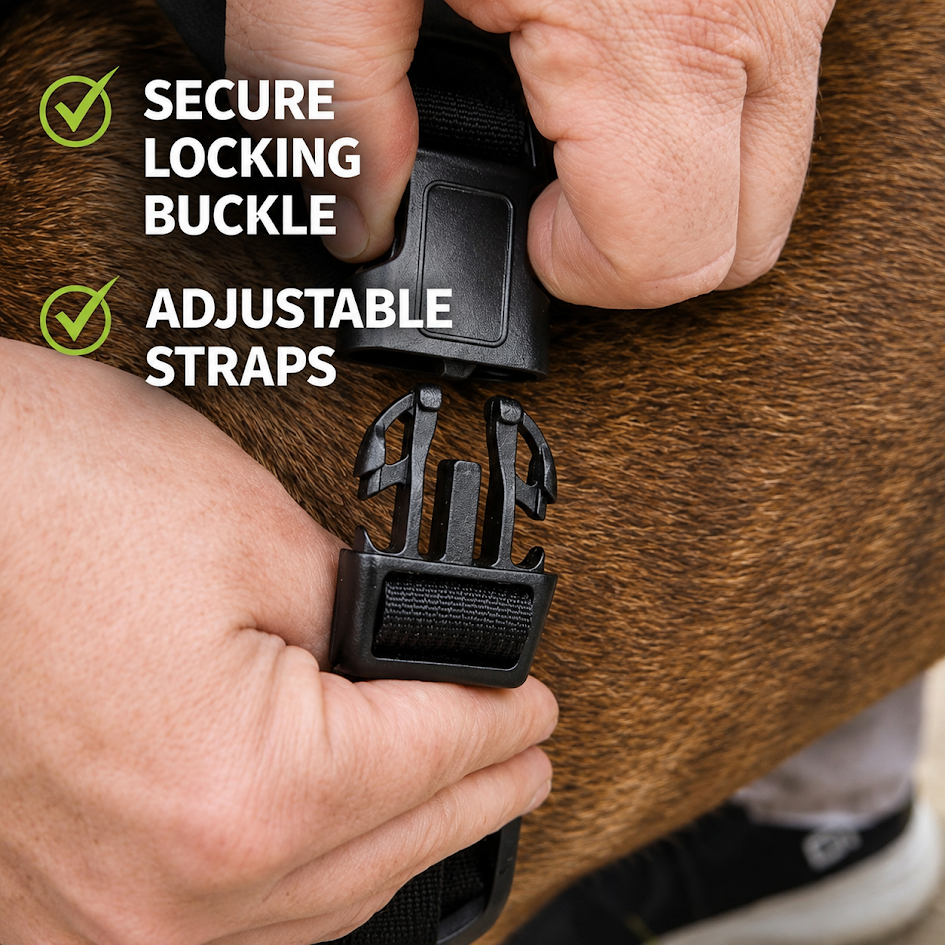 Slip-n-Clip® Professional Tactical Dog Harness with Integrated Retractable Leash
