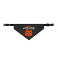 Pet Bandana — 'Here Kitty Kitty' Halloween Jack-O'-Lantern Clip-On