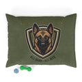 Maligator Dog Bed — ‘All Bark All Bite’ Belgian Malinois Pet Bed