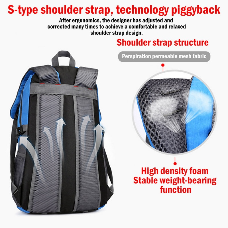 Men Women Travel Backpack Rucksack Camping Laptop Hiking School