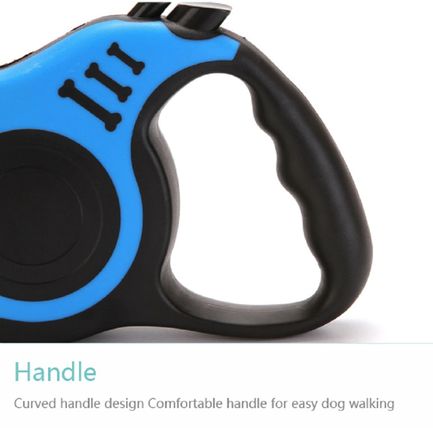Automatic Retractable Dog Leash Pet Collar Automatic Walking,16.5FT