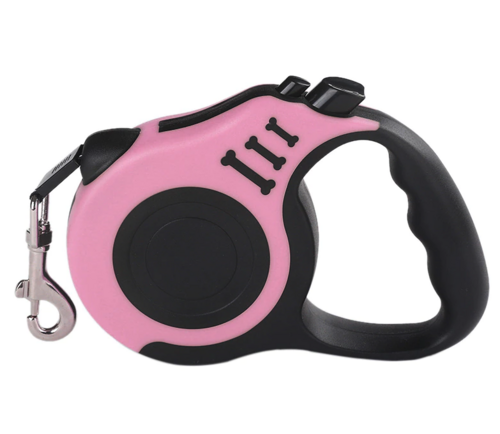 Automatic Retractable Dog Leash Pet Collar Automatic Walking,16.5FT