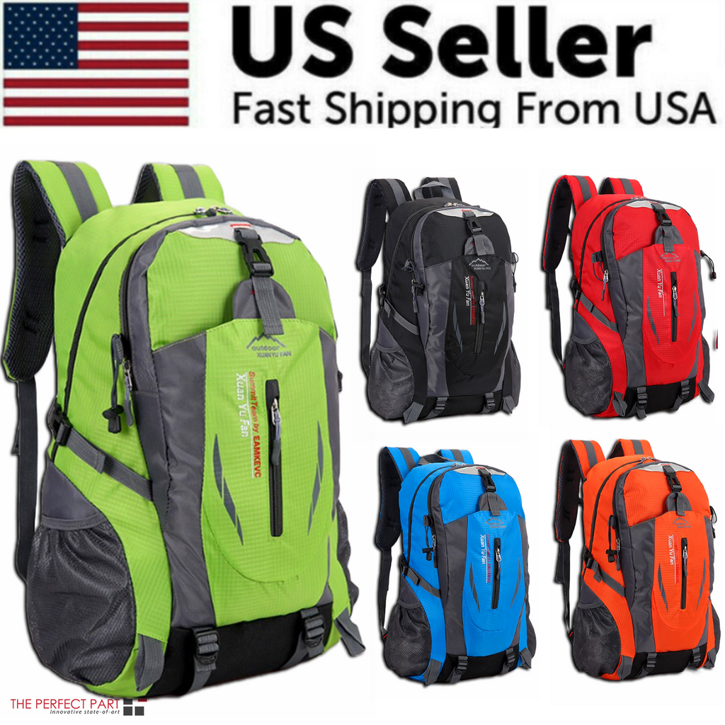 Men Women Travel Backpack Rucksack Camping Laptop Hiking School