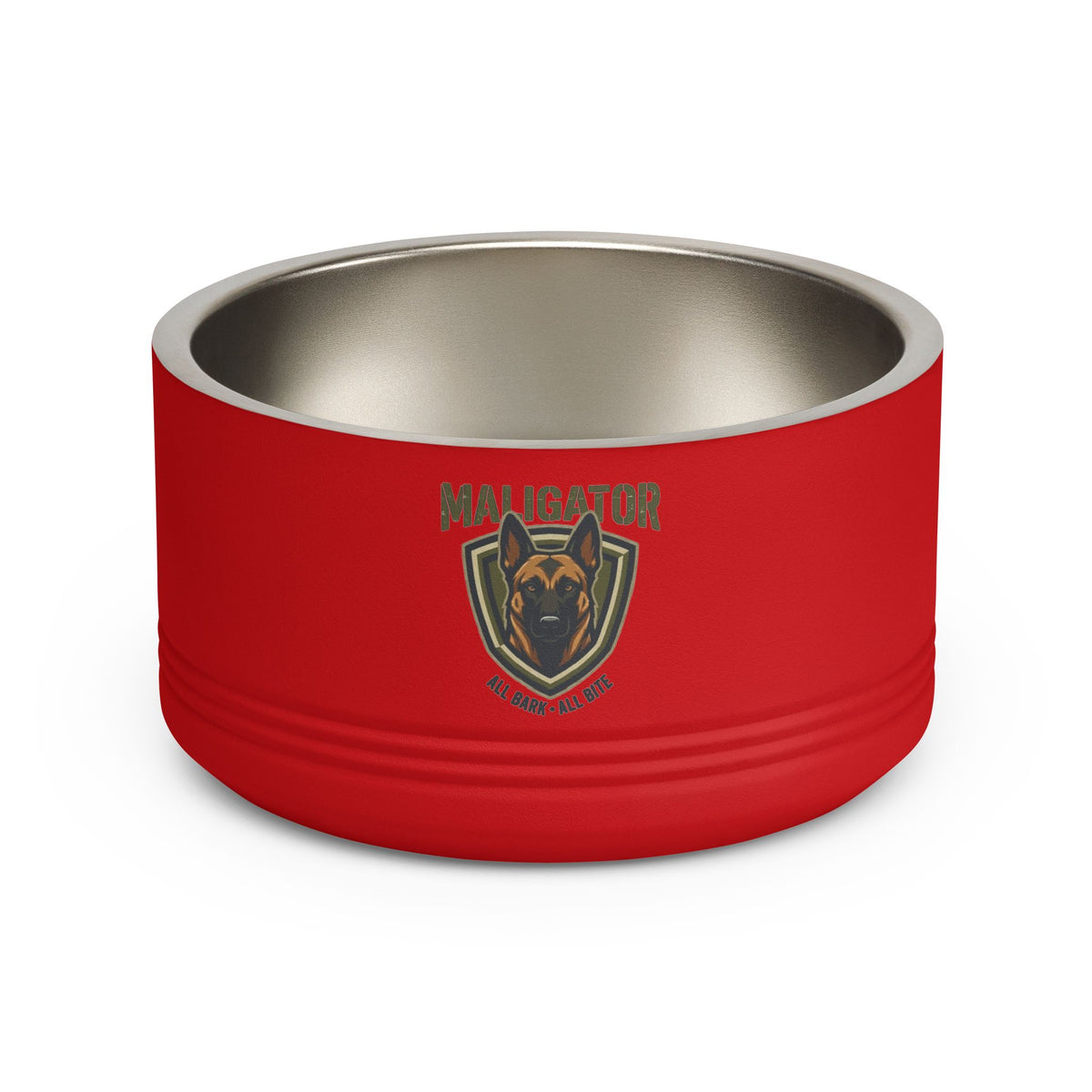 Maligator Pet Bowl — 18oz Stainless Steel Dog Bowl with Tactical Logo